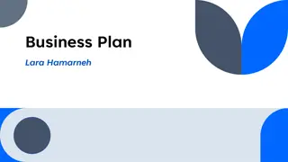 Unique Coffee Shop Business Plan by Lara Hamarneh