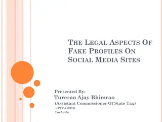 Legal Implications of Fake Profiles on Social Media Sites