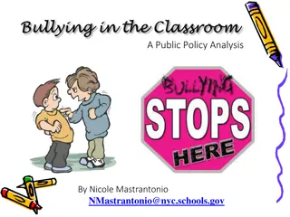 Impact of Bullying on Children