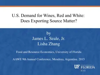 U.S. Wine Import Demand Study: Impact of Exporting Source