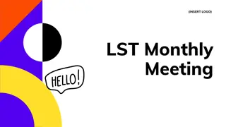 Monthly Meeting Agenda and Team Building Strategies for Company Success