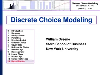 Heterogeneity in Hybrid Choice Models