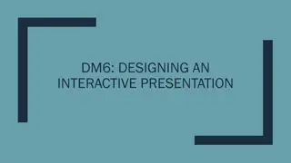 Interactive Presentation Design Guide