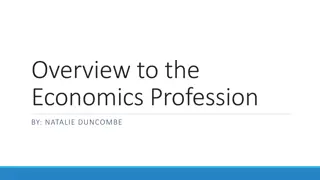 Choosing a Career in Economics: Insights and Prospects