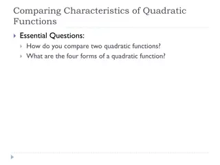 Quadratic Functions in Real-Life Scenarios