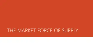 Market Forces of Supply