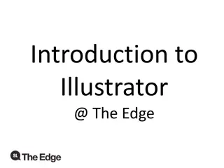 Introduction to Illustrator @ The Edge - Workshop Overview