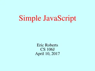 JavaScript: From Basics to Applications