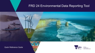 FRD 24 Environmental Data Reporting Tool
