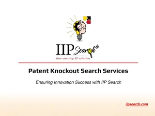 Patent Knockout Search Services | IIP Search