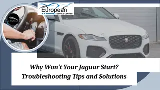 Why Won’t Your Jaguar Start Troubleshooting Tips and Solutions