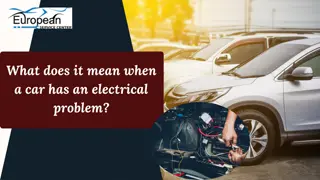 What does it mean when a car has an electrical problem