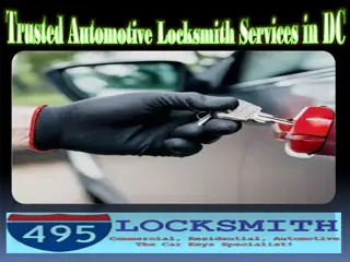 Trusted Automotive Locksmith Services in DC