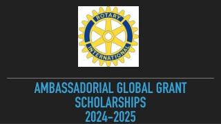 Global Grant Scholarships 2024-2025: Empowering Sustainable Initiatives in Six Key Focus Areas