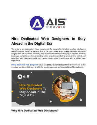 Hire Dedicated Web Designers to Stay Ahead in the Digital Era (1)