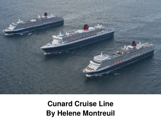 Cunard Cruise Line By Helene Montreuil
