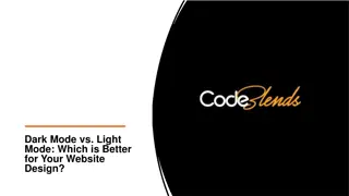 Dark Mode vs. Light Mode- Which is Better for Your Website Design