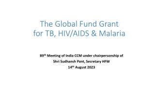 The Global Fund Grant