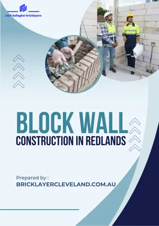 Block Wall Construction in Redlands