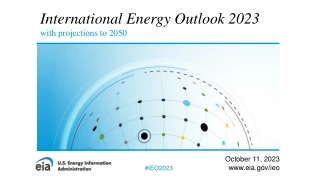 International Energy Outlook 2023 Highlights and Projections to 2050