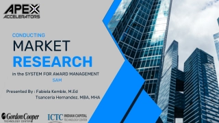 Understanding Market Research in the System for Award Management (SAM)