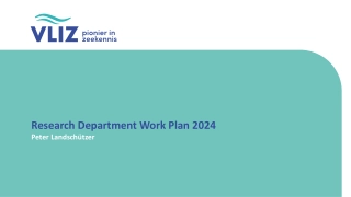 Research Department Work Plan 2024 Peter Landschützer.