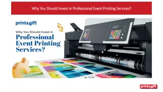 Why You Should Invest in Professional Event Printing Services