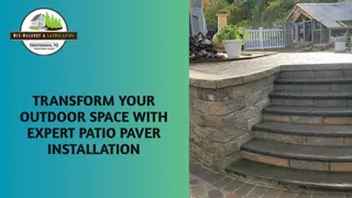 Transform Your Outdoor Space with Expert Patio Paver Installation