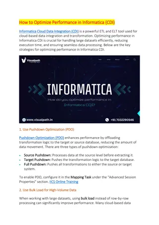 Informatica Training in India | Best Informatica IICS