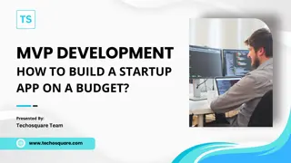 MVP Development: How to Build a Startup App on a Budget.