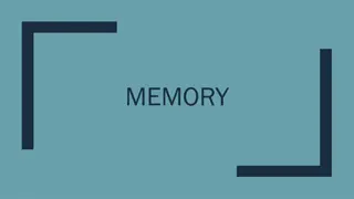 Memory: Processes and Models Explored