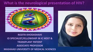 Neurological Presentations of HIV in Clinical Practice