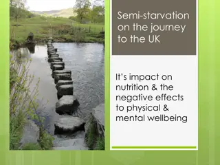 Impact of Semi-starvation on Physical and Mental Wellbeing