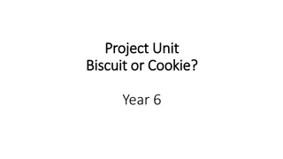 Project Unit Biscuit or Cookie - Exciting Interactive Presentation