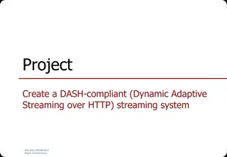 Creating a DASH-Compliant Streaming System for Dynamic Adaptive Streaming over HTTP