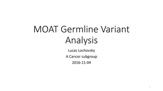 Germline Variant Analysis and De Novo Results in Cancer Subgroup Study