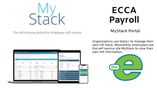 Efficient Registration and Management of HR Information on MyStack Portal