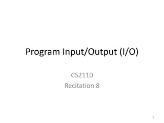 Java I/O: Paths, Files, and Streams