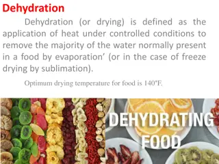 Food Preservation Techniques and Technologies