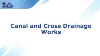 Canal and Cross Drainage Works Overview