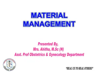 Essential Guide to Material Management in Healthcare Organizations