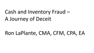 Deceit in Cash and Inventory Fraud - Unveiling Fraudulent Schemes