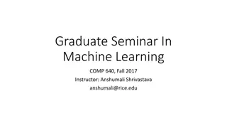 Graduate Seminar in Machine Learning: An Advanced Course in AI and Deep Learning