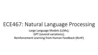 Large Language Models: GPT Variations and RLHF