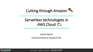 Exploring Serverless Technologies in AWS Cloud: Key Concepts and Services