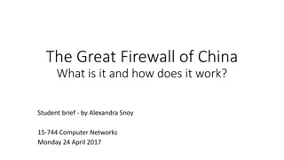 Unveiling the Great Firewall of China: How It Works