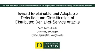 Deployable Machine Learning for DDoS Defense