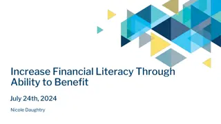 Increase Financial Literacy Through Ability to Benefit Program