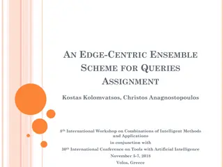Edge-Centric Ensemble Scheme for Query Assignment