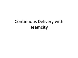 Implementing Continuous Delivery with TeamCity